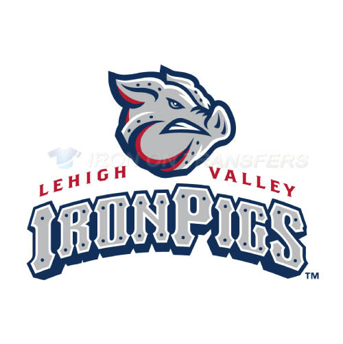 Lehigh Valley IronPigs Iron-on Stickers (Heat Transfers)NO.7979